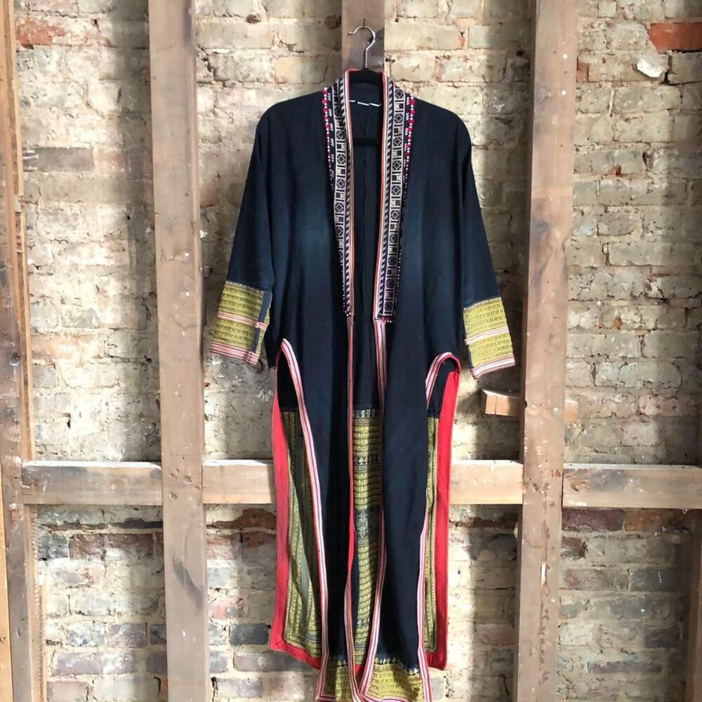 Antique Yao Tribe Robe From Laos